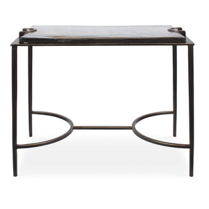 Eisen - Textured Glass Accent Table - Bronze