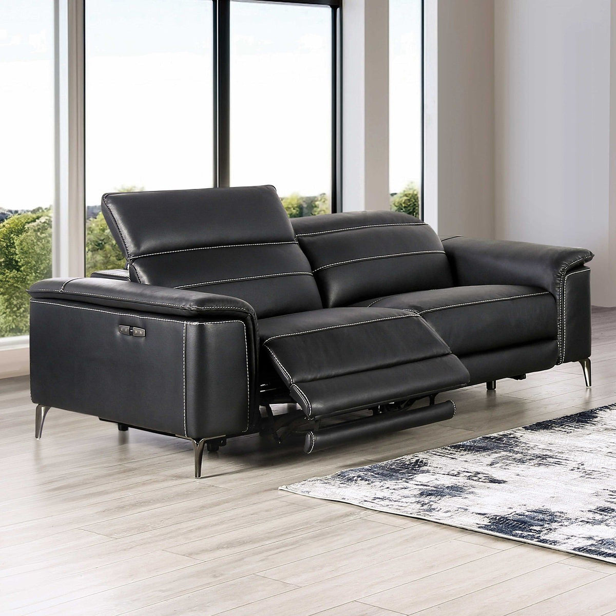 Ascona - Power Sofa, Black