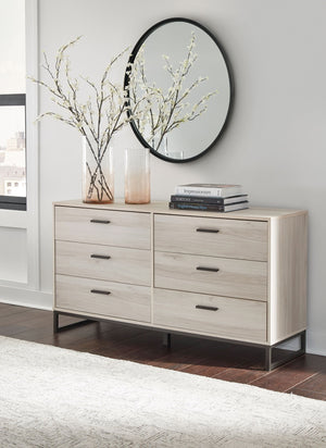 Socalle - Six Drawer Dresser - R&R Furniture Gallery (Fountain Valley, CA)