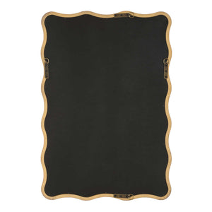 Mirror With Scalloped Edges - Antique Bronze