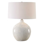 Dribble - White Glaze Table Lamp