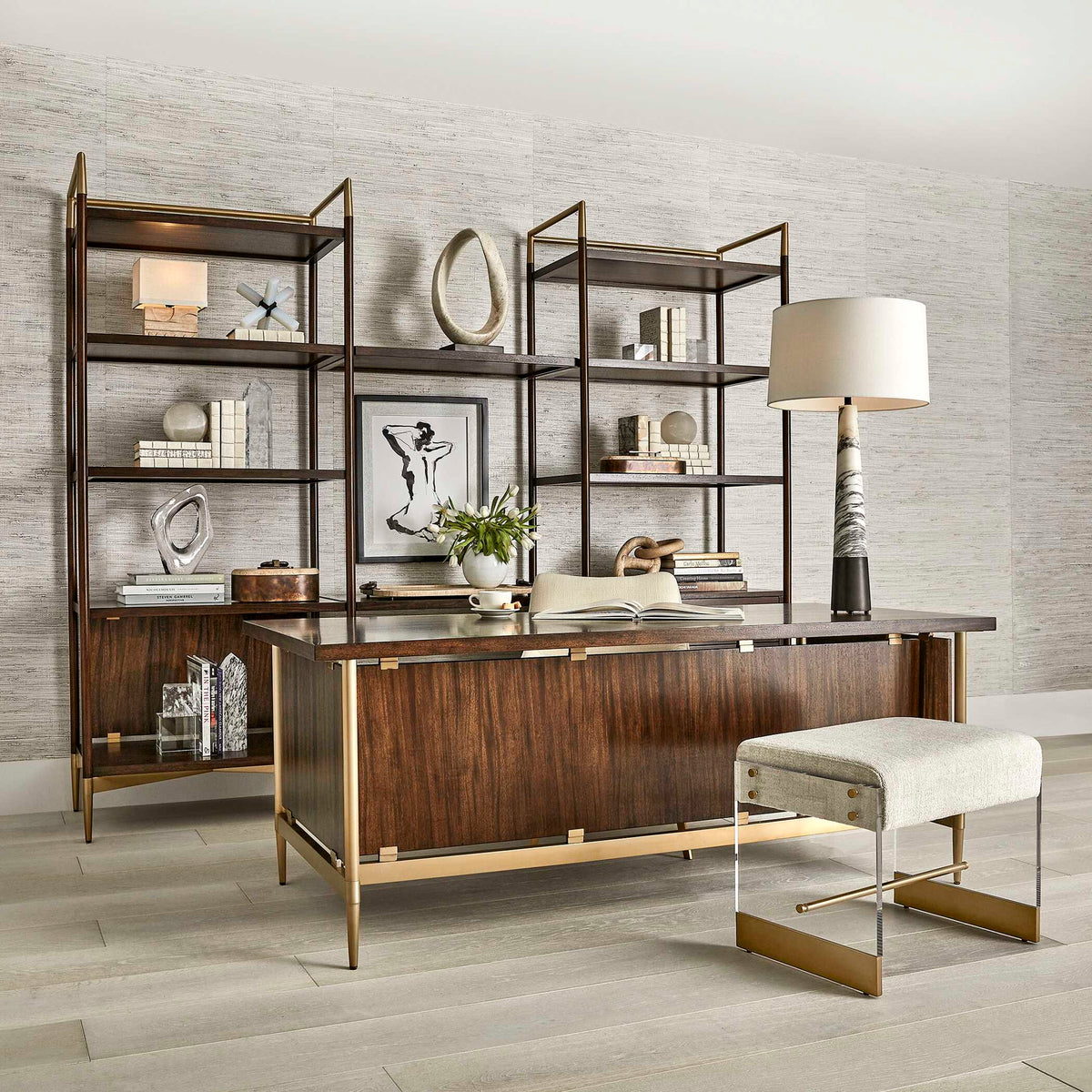 Multiple Personality - Writing Desk - Brown
