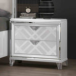 Emmeline - Nightstand w/ USB, White