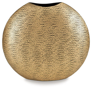 Iansboro - Vase - 11.5" - Antique Gold Finish