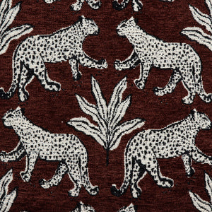 Ollie - Leopard Jacquard Bench