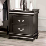 Louis Philippe - Nightstand, Black