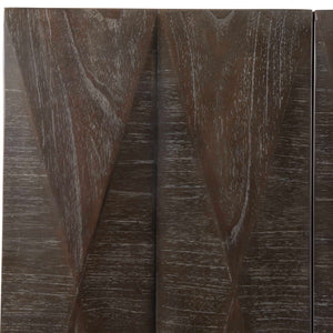 Marico - 2 Door Mindi Cabinet - Dark Brown