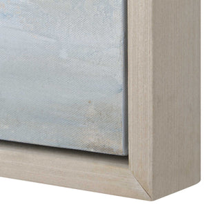 Prairie's Edge - Landscape Canvas - Blue / Gray / Green / White