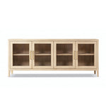 Marlowe - Glass Door Sideboard - White