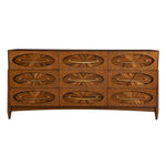 Tiger Eye - 6 Drawer 1 Door Chest - Woodtone