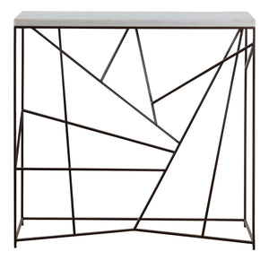 Pick Up Sticks - Console Table - Bronze / White