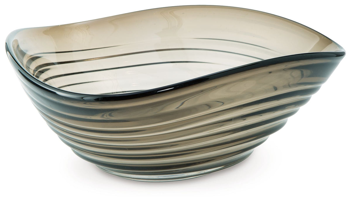 Solariston - Bowl - Gray / Brown - R&R Furniture Gallery (Fountain Valley, CA)