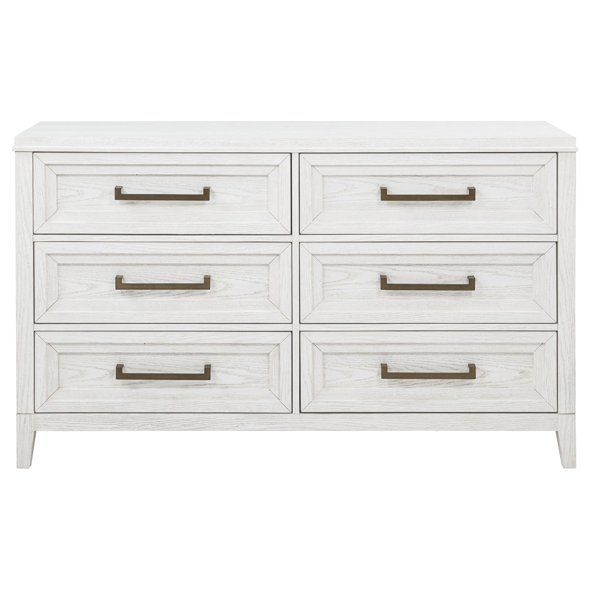 Inverness - 6 Drawer Bedroom Dresser - White
