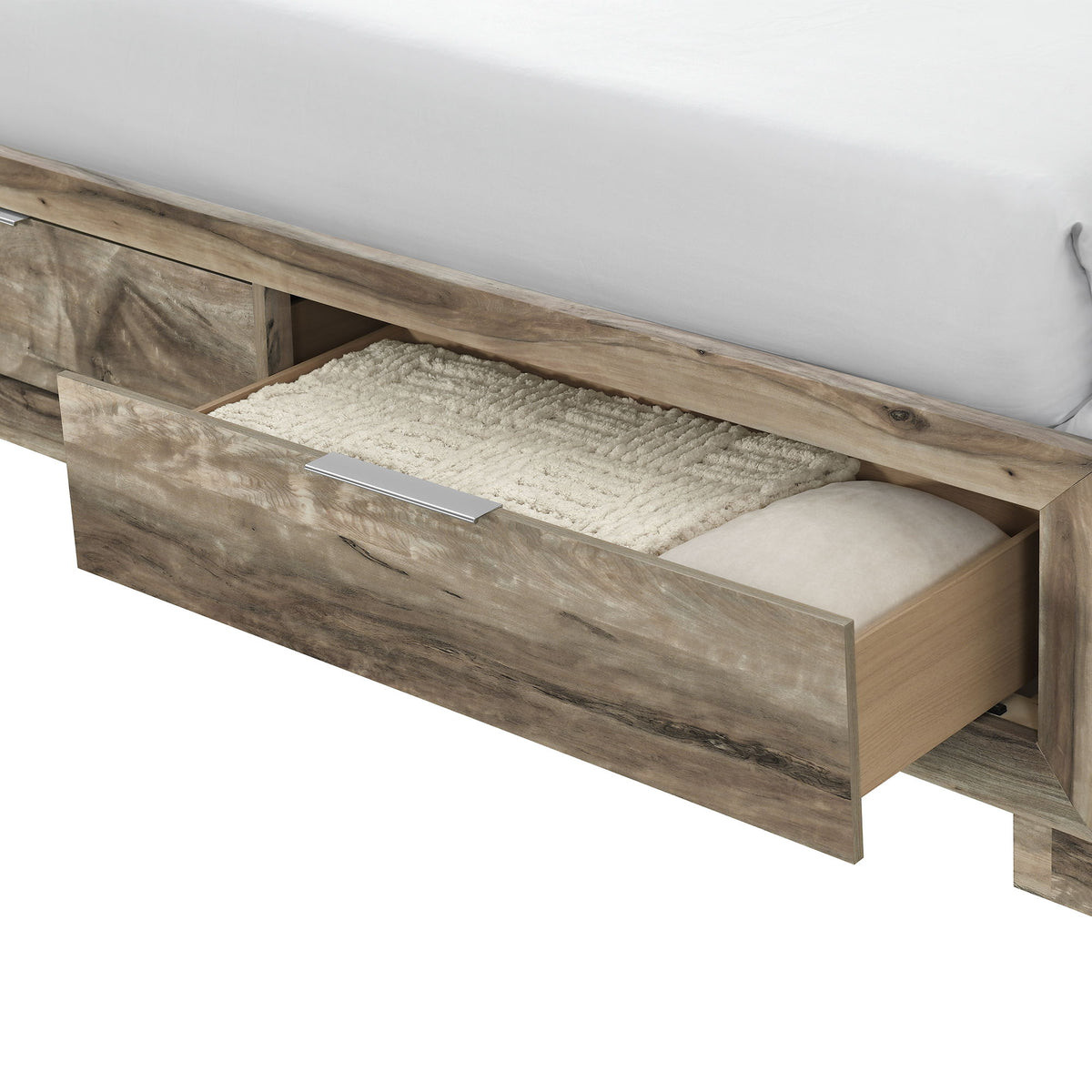 Cllisie - 5 Piece Bedroom Set With Padded Headboard