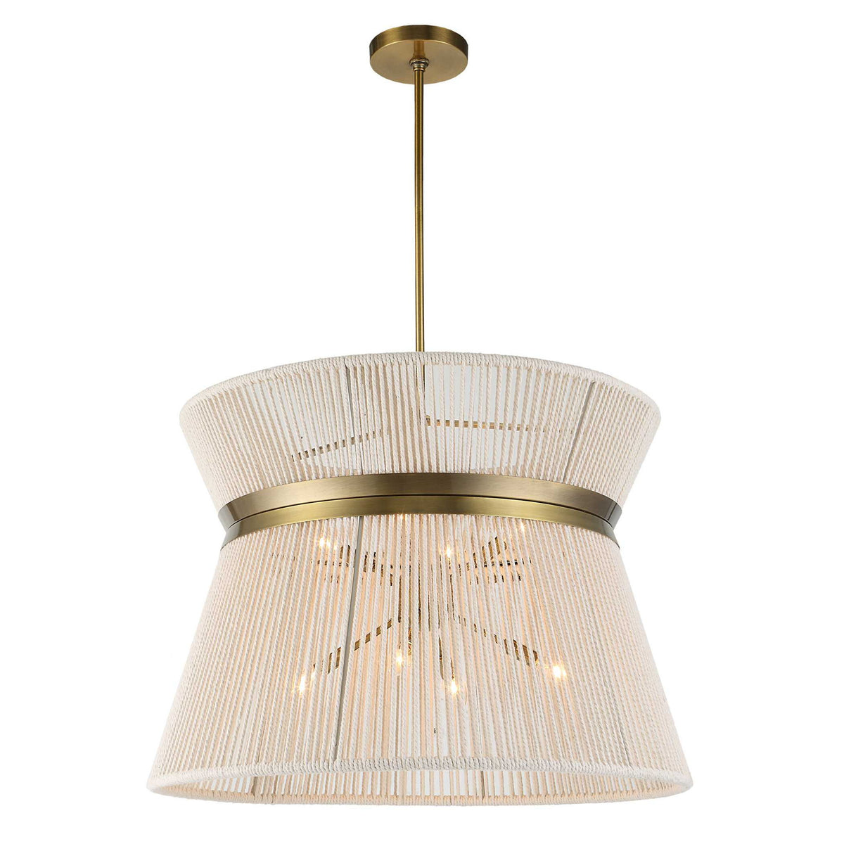 Highly Strung - 8 Light Round Pendant