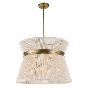Highly Strung - 8 Light Round Pendant