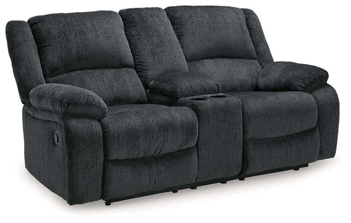 Draycoll - Reclining Loveseat - R&R Furniture Gallery (Fountain Valley, CA)