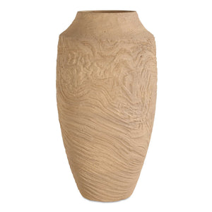 Sandstone Flow - Terracotta Vase