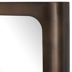 Fischer - Curved Edge Mirror - Gold Bronze