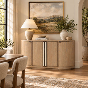 Demilune - Server - Beige