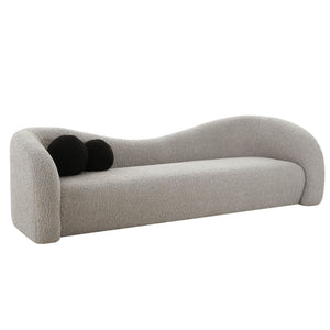 Leonie - Faux Shearling Sofa - R&R Furniture Gallery (Fountain Valley, CA)