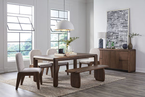Xolani Chenille Upholstered Dining Chair in Chinchilla and Impala