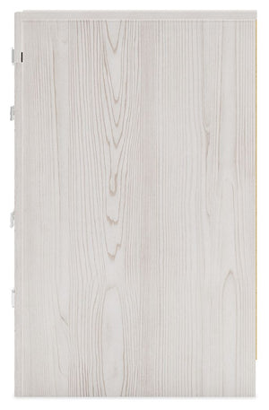 Altyra - Two Drawer Night Stand - White - R&R Furniture Gallery (Fountain Valley, CA)