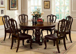 Bellagio - Table + 6 Wooden Chairs