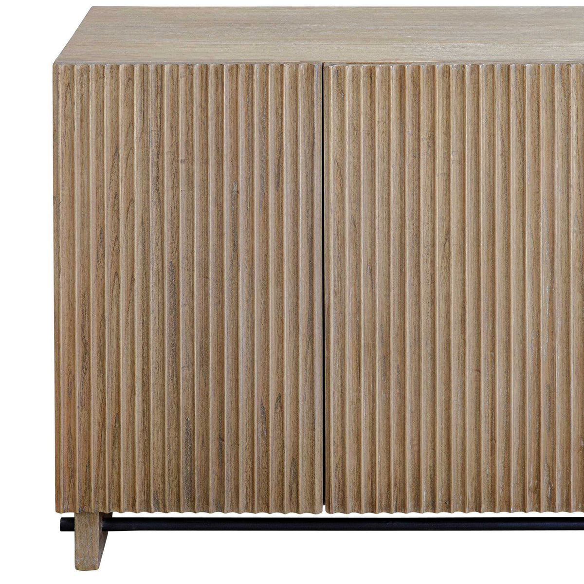 Kellem - Wood 4 Door Cabinet - Natural