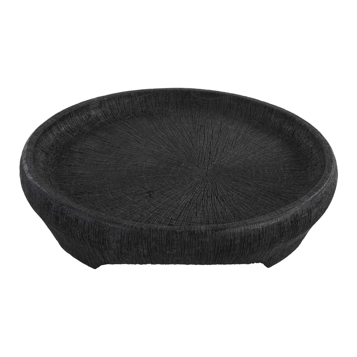 Resonance - Indoor-Outdoor Resin Bowl - Black