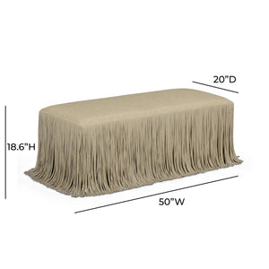 Shag Me - Performance Vegan Leather Bench - R&R Furniture Gallery (Fountain Valley, CA)