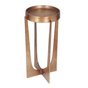 24.3" Accent Table - Gold
