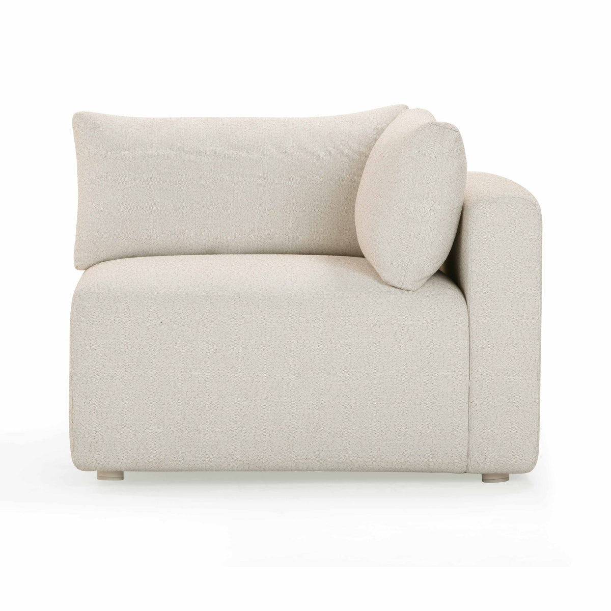 Hangover - Outdoor Modular Corner Chair - Cream - R&R Furniture Gallery (Fountain Valley, CA)