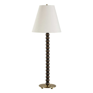 Gallus - Wood Spheres Table Lamp - Brown / Woodtone