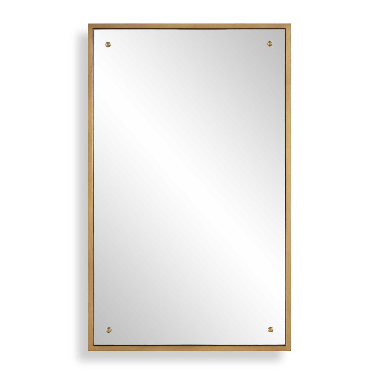 Rectangular Mirror - Gold Leaf