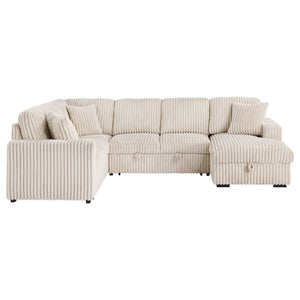 Thurston - Storage Sectional Sofa With Pop Up Bed