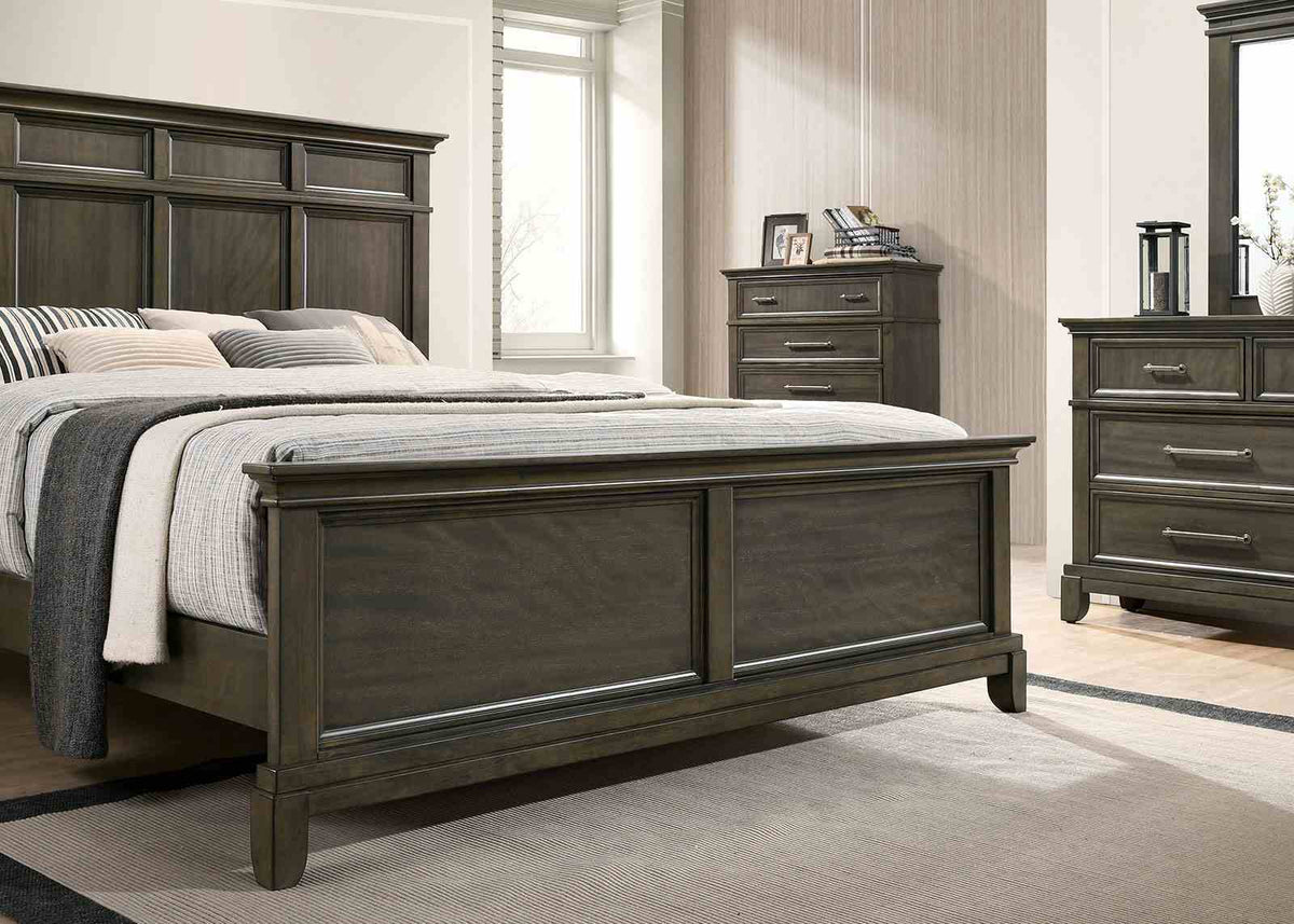 Houston - Queen Bed, Gray