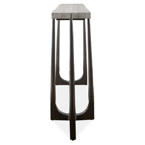 Tapering Off - Console Table - Bronze / Gray