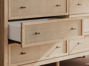 Cielden - Six Drawer Dresser - Two-Tone - R&R Furniture Gallery (Fountain Valley, CA)