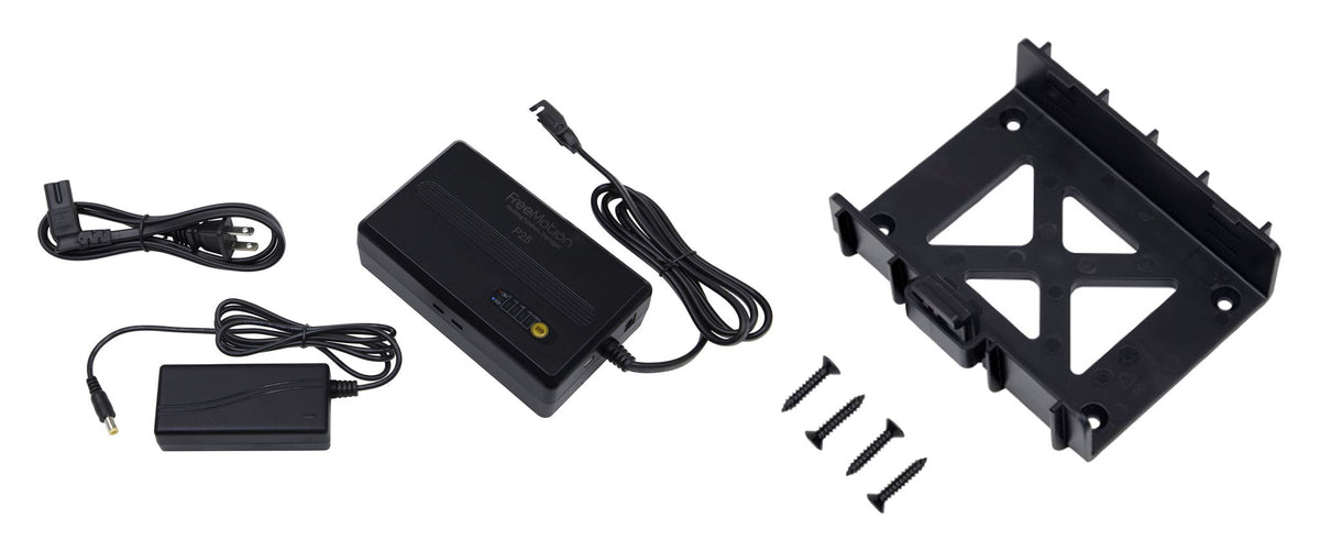 Freemotion - Battery 2500mAh And Universal Bracket - Black - R&R Furniture Gallery (Fountain Valley, CA)