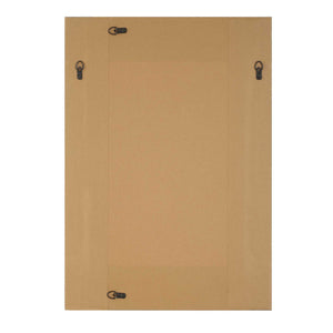 Grooved Texture Mirror - Gold
