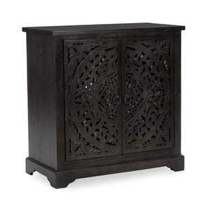 Harmony - 2 Door Sideboard - Harvest Walnut - R&R Furniture Gallery (Fountain Valley, CA)