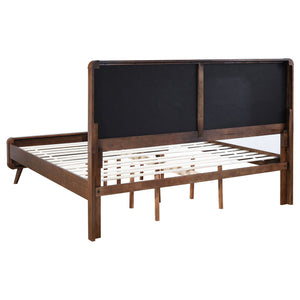 Carson Carrington - Platform Bed With Tufted Upholstery