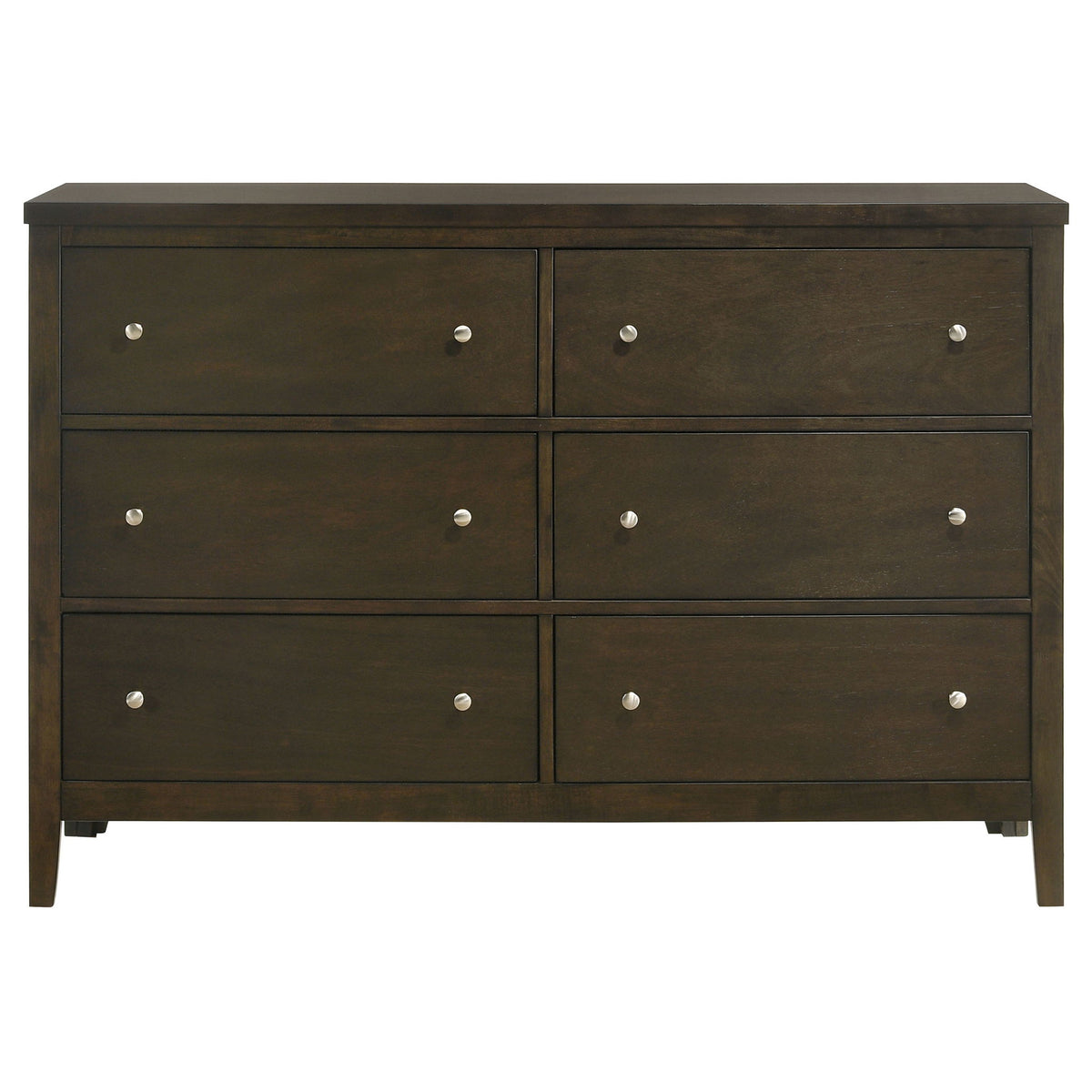 Clement - 6 Drawer Dresser Cabinet - Espresso