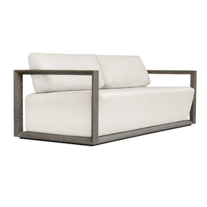 Remsen - Outdoor Sofa - Gray / Oyster White