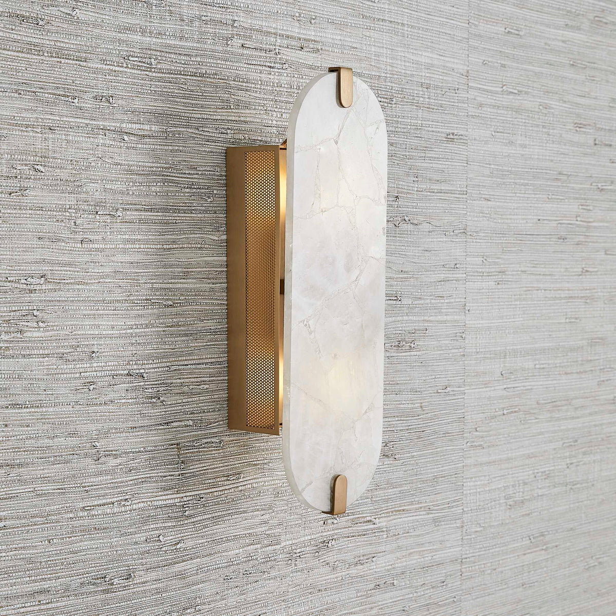 Lustrous - 2 Light Sconce - Brass