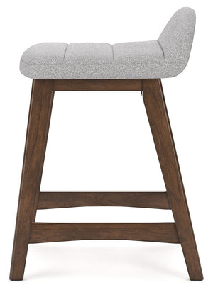 Lyncott - Upholstered Barstool (Set of 2) - R&R Furniture Gallery (Fountain Valley, CA)