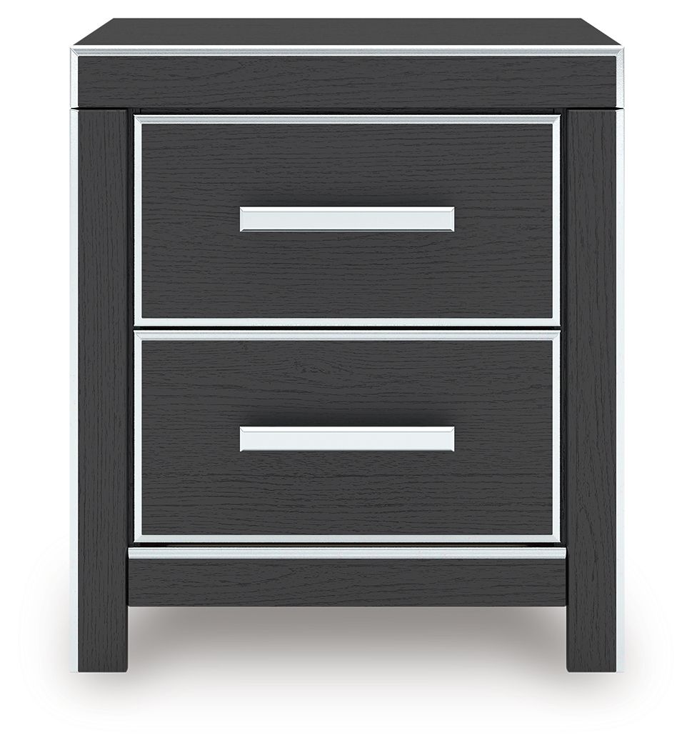 Zuraleus - Two Drawer Night Stand - R&R Furniture Gallery (Fountain Valley, CA)