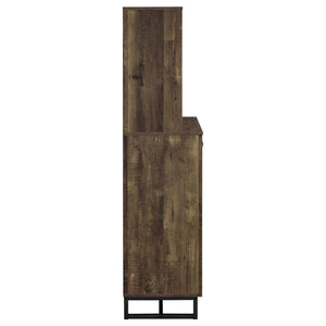 Harlie - 2 Door Wine Cabinet - Oak