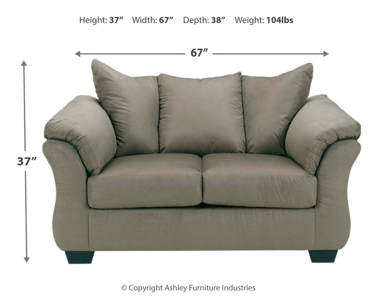 Darcy - Stationary Loveseat - R&R Furniture Gallery (Fountain Valley, CA)